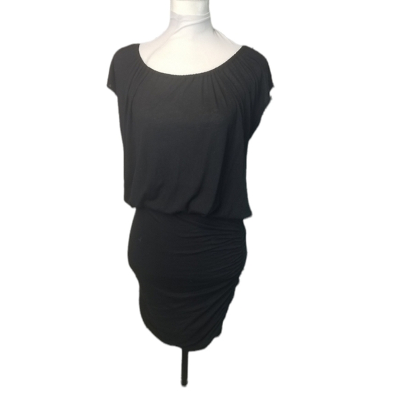Soft Joie black ruched dress - Picture 1 of 6